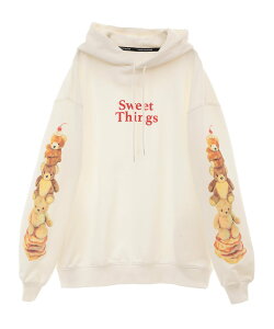 ySALE^30%OFFzCandy Stripper SWEET THINGS SWEAT HOODIE LfBXgbp[ gbvX p[J[Et[fB[ zCg ubN sN u[yz