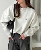【SALE／30%OFF】GeeRA 【U.S.POLO.ASSN】表ピーチ裏起毛スウェット ジーラ トップス スウェット・トレー…