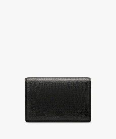 SMYTHSON Ludlow Folded Card Case With Snap Closure スマイソン 財布・ポーチ・ケース 名刺入れ・カードケース ブラック【送料無料】