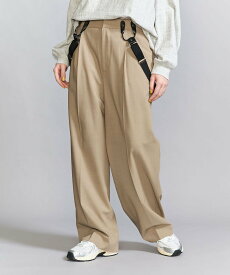 【SALE／80%OFF】BEAUTY&YOUTH UNITED ARROWS サスペンダー ストレートパンツ -2WAY- ユナイテッドアローズ アウトレット パンツ その他のパンツ ベージュ グレー