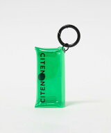 CITEN ＜CITEN＞ティッシュチャーム シテン ファッション雑貨 チャーム・キーチェーン ブラック ピンク …