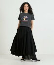 インドフリルマキシギャザースカート