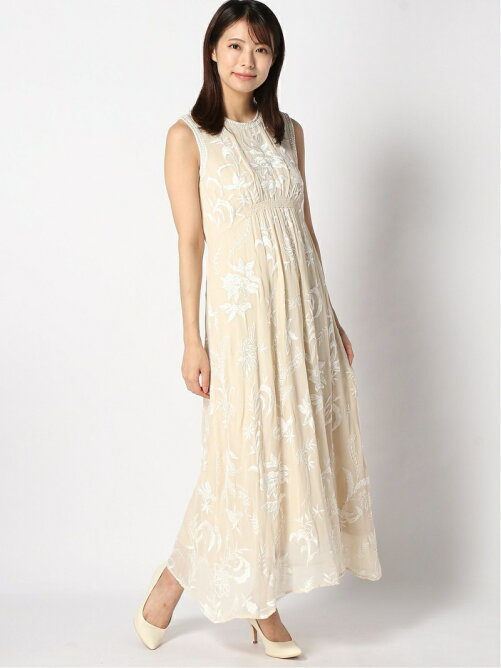 Lanvin En Bleu インド刺繍ジョーゼットワンピース Rakuten Fashion 楽天ファッション 旧楽天ブランドアベニュー Bk8095
