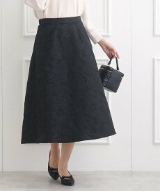 【SALE／20%OFF】Couture Brooch アソートフラワーJQスカート クチュールブローチ スカート その他のスカート ブラック グレー【送料無料】