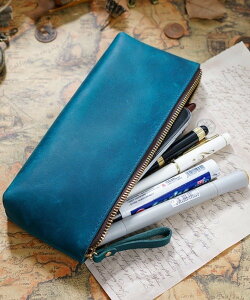 Fun&Daily F&D:Sick Leather zip case t@AhfC[ zE|[`EP[X |[` ubN u[ O[yz