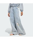 【公式】アディダス adidas 返品可 アディダス ケアベア ハイライズ ワイドレッグ デニム パンツ