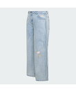 【公式】アディダス adidas 返品可 アディダス ケアベア ハイライズ ワイドレッグ デニム パンツ