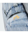 【公式】アディダス adidas 返品可 アディダス ケアベア ハイライズ ワイドレッグ デニム パンツ