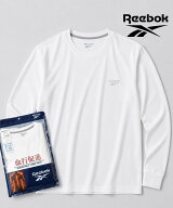 Reebok リーボック Reebok Tシャツ メンズ 長袖 ロンT ワンポイント 血行促進 パックT 吸汗速乾 抗菌防臭…