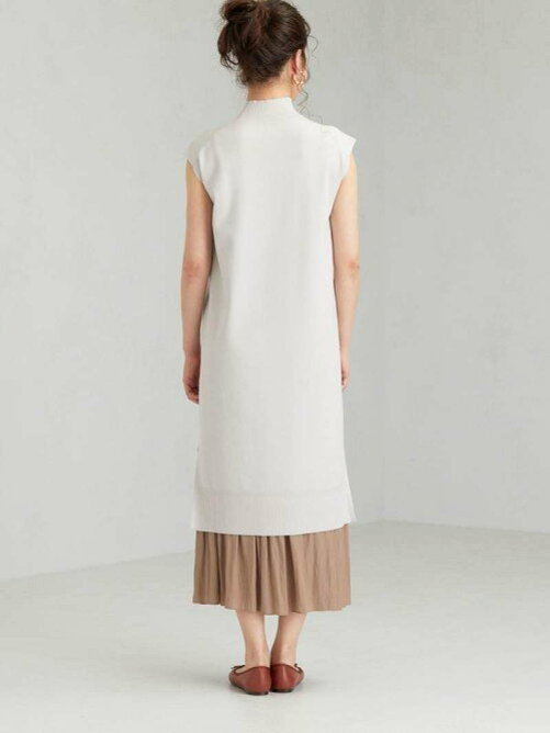 United Arrows Ltd Outlet 手洗い可能 Ffc ハイネック ノースリーブ ニット ワンピース Rakuten Fashion 楽天ファッション 旧楽天ブランドアベニュー 3096