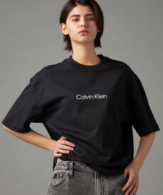 Calvin Klein Jeans (M)【公式ショップ】 カルバンクライン STNDRD リラックス クルーネック Tシャツ Calvin Klein Jeans 40HM228 カルバン・クライン トップス カットソー・Tシャツ ブラック ホワイト グレー【送料無料】