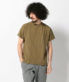 BEAVER Goodwear/グッドウェア SS POCKET TEE 半袖ポケットT ビーバー トップス カットソー・Tシャツ ブラック ホワイト ベージュ ピンク レッド ネイビー グリーン オレンジ ブルー グレー パープル【送料無料】