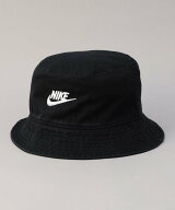 【SALE／10%OFF】coen NIKE(ナイキ)ロゴバケットハット コーエン 帽子 ハット ホワイト ベージュ ブラッ…