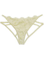 ANNEBRA Rosy バックオープンデザインショーツ アンブラ インナー・ルームウェア ショーツ ピンク イエロー