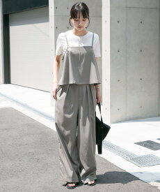 【SALE／40%OFF】URBAN RESEARCH ITEMS インナー付きリネンライクセットアップ アーバンリサーチアイテムズ スーツ・フォーマル セットアップスーツ ブラウン ブラック グリーン【送料無料】