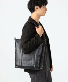 B:MING by BEAMS SEEKER / レザー 4WAY トートバッグ ビーミング ライフストア バイ ビームス バッグ ビジネスバッグ・ブリーフケース ブラック【送料無料】