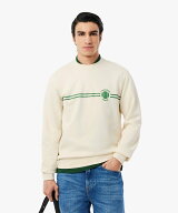 【SALE／50%OFF】LACOSTE ヘリテージテニスデザインクルーネックスウェット ラコステ トップス スウェッ…