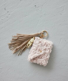 【SALE／30%OFF】BARNYARDSTORM 【『BABALOG』チャンネルご紹介アイテム】ジャラジャラボアチャーム バンヤードストーム ファッション雑貨 チャーム・キーチェーン ピンク ブラウン グリーン