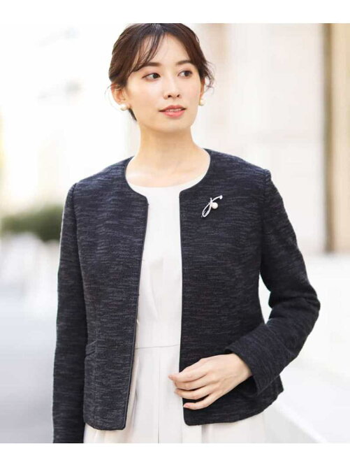 Mk Michel Klein ニットツイードジャケット Rakuten Fashion 楽天ファッション 旧楽天ブランドアベニュー V998