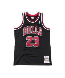 Mitchell & Ness マイケル・ジョーダン ブルズ オルタネイト オーセンティックジャージ 1997-98 CHICAGO BULLS Auth Jersey BLK CBU97- ルーキーユーエスエー トップス その他のトップス ブラック【送料無料】