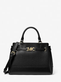 【SALE／75%OFF】MICHAEL KORS REED センタージップ ベルテッド サッチェル ラージ マイケルコース マイケル・コース バッグ ハンドバッグ ブラック【送料無料】