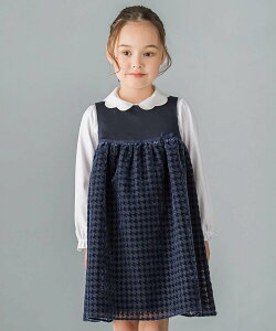 BeBe �y���{���z�璹�i�q�I�p�[���x���x�b�g�h���X(100~140cm) �x�x �I�����C�� �X�g�A �����s�[�X�E�h���X �����s�[�X �x�[�W�� �l�C�r�[�y���������z