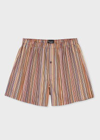 Paul Smith シグネチャーストライプ トランクス ポール・スミス インナー・ルームウェア その他のインナー・ルームウェア グレー ブルー【送料無料】