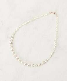 SHOO・LA・RUE 【セレモニー】ロンデルマグネットネックレス シューラルー アクセサリー・腕時計 ネックレス ゴールド シルバー