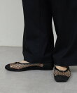 【2.718】メッシュフラットシューズ