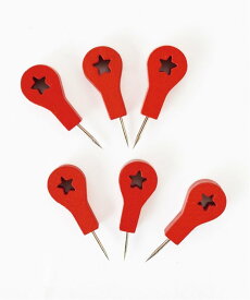 b.c.l コルク プッシュピン 12本入り アントレスクエア 文房具 その他の文房具 レッド