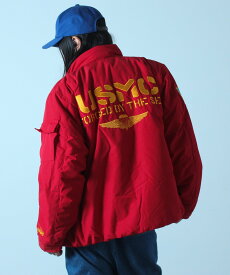 【SALE／50%OFF】AVIREX USMC ユーティリティー パディング ジャケット / USMC UTILITY PADDING JACKET アヴィレックス ジャケット・アウター ブルゾン・ジャンパー レッド ホワイト ネイビー グリーン【送料無料】