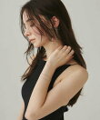 【 金属アレルギー対応 】 ビジュー 2連チェーンブレスレット