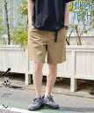 coen ハイカーテックショートパンツ ーストレッチ,撥水,耐摩耗性,UVカットー コーエン パンツ その他のパンツ ベージュ ブラック