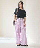 BEAUTY&YOUTH UNITED ARROWS ナイロンコットン ワイドタックパンツ ウォッシャブル ビューティー＆ユース…