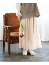 【SALE／62%OFF】mysty woman マジョリカプリーツSK ミスティウーマン スカート その他のスカート ホワイト ブラウン グリーン