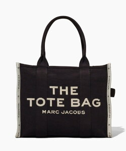 MARC JACOBS �y�����zTHE JACQUARD LARGE TOTE BAG/�U �W���J�[�h ���[�W �g�[�g �o�b�O �}�[�N �W�F�C�R�u�X �o�b�O �g�[�g�o�b�O �u���b�N�y���������z