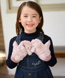 【SALE／50%OFF】ANY KIDS アニマルモチーフミトン エニィ ファッション雑貨 手袋 ネイビー