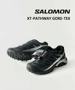 SALOMON �T������ XT-PATHWAY GORE-TEX �u���[�R���u���[ �V���[�Y�E�C �X�j�[�J�[�y���������z