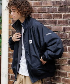 Columbia Columbia×FREAK'S STORE 別注 インペリアルパーク ナイロン フリース リバーシブルブルゾン 【限定展開】 25AW フリークスストア ジャケット・アウター ブルゾン・ジャンパー ブラック【送料無料】