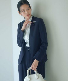 UNITED ARROWS green label relaxing [size SHORTあり]パウドレ ノーラペル ジャケット ウォッシャブル ストレッチ ユナイテッドアローズ グリーンレーベルリラクシング ジャケット・アウター ノーカラージャケット ブラック ホワイト ネイビー【送料無料】