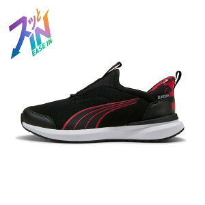 PUMA �L�b�Y �N���[�Y �v���t�H�[�� �C�[�Y�C�� AOP �X�j�[�J�[ 22-24.5cm KruzProfoam SLIPTECHTM AOP Jr �v�[�} �V���[�Y�E�C �X�j�[�J�[ �u���b�N�y���������z