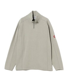 BEAMS T C.E / DBL KNIT HALF ZIP LONG SLEEVE ビームスT トップス スウェット・トレーナー グリーン【送料無料】