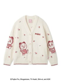 gelato pique 【ドラえもん】【レディース】ベビモコジャガードカーディガン ジェラートピケ インナー・ルームウェア その他のインナー・ルームウェア レッド【送料無料】