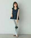 【1枚で決まるトレンドペプラム】ペプラムラメノースリニット