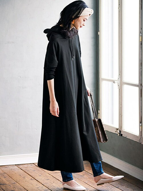 Geera 綿100 Aラインパーカーワンピース Rakuten Fashion 楽天ファッション 旧楽天ブランドアベニュー Dm2104