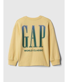 【SALE／63%OFF】GAP (K)GapロゴグラフィックTシャツ (幼児) ギャップ トップス カットソー・Tシャツ ホワイト ネイビー イエロー カーキ