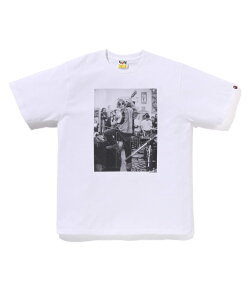 A BATHING APE BAPE X SHAWN MORTENSEN BECK TEE �A �x�C�V���O �G�C�v �g�b�v�X �J�b�g�\�[�ET�V���c �z���C�g�y���������z