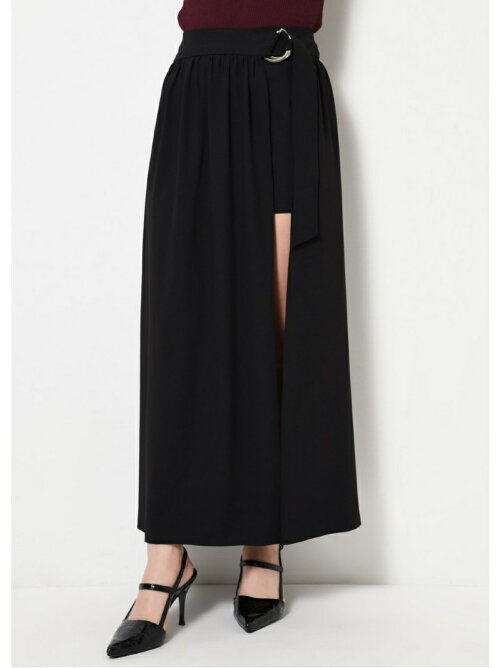 Egoist ベルト付レイヤードロングスカート Rakuten Fashion 楽天ファッション 旧楽天ブランドアベニュー T