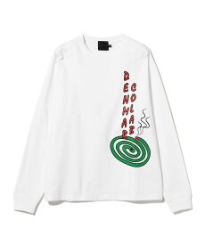 【SALE／30%OFF】BEAMS T DeMarcoLab / Long Sleeve T-shirt ビームスT トップス カットソー・Tシャツ ホワイト【送料無料】