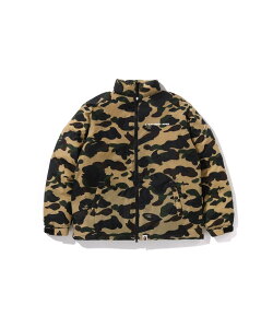 A BATHING APE 1ST CAMO DOWN JACKET A xCVO GCv WPbgEAE^[ _EWPbgE_ExXg O[ CG[yz